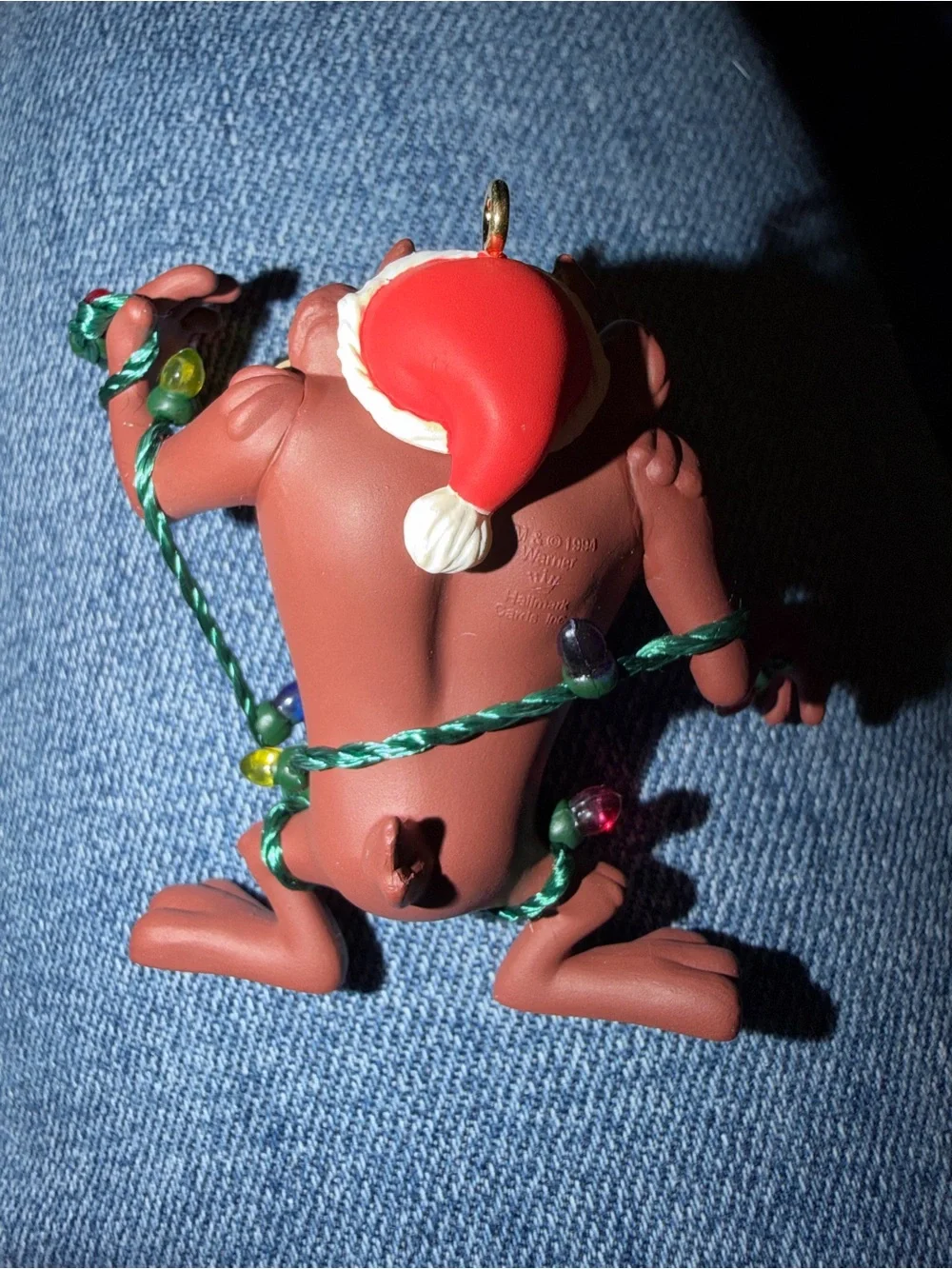 Vintage 1994 Hallmark Taz Tasmanian Devil Looney Tunes Keepsake Ornament Box